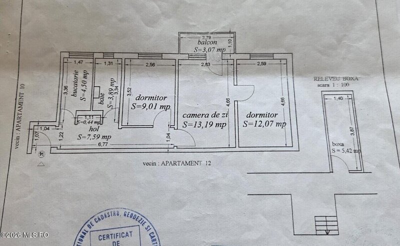 Constanta, apartament 3 camere, zona Tomis III,